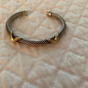 David Yurman Double X bracelet